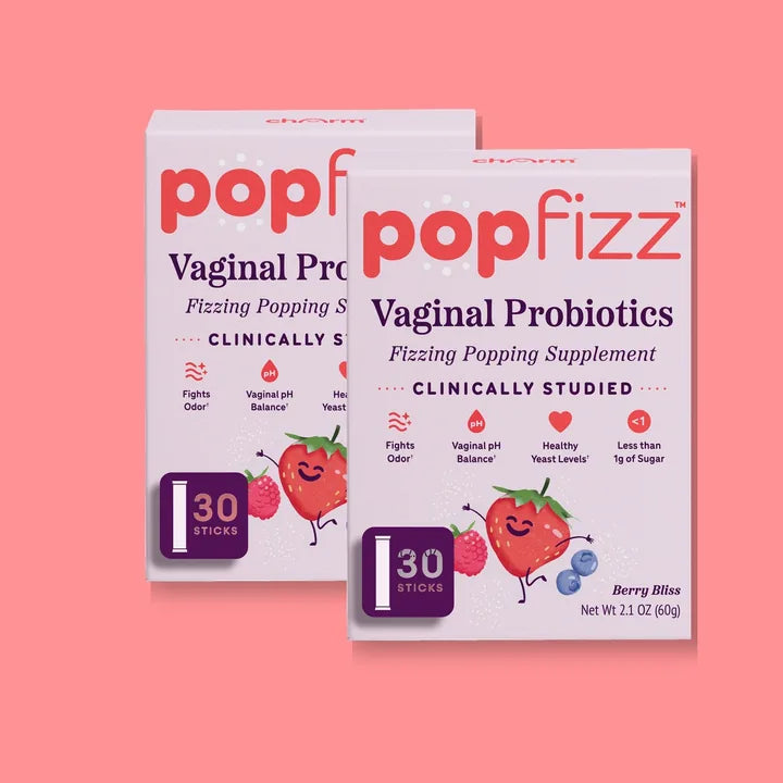 PopFizz probiotic package detail